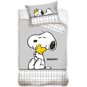 Povlečení do postýlky Snoopy Nejlepší Kamarádi