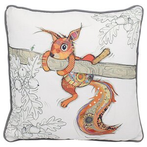 SAMMY SQUIRREL CUSHION LP72230 BUG ART KOOKS L&P