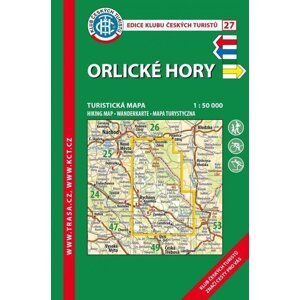 KČT 27 Orlické hory 1:50 000 Turistická mapa