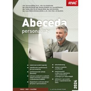 Abeceda personalisty 2024 - Jana Bršťáková; Dominik Brůha; Petr Bukovjan; Iveta Chmielová Dalajková; Aleš...