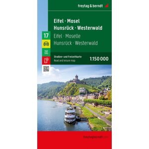 Eifel - Moselle - Hunsrück - Westerwald 1:150 000 / automapa + rekreační mapa