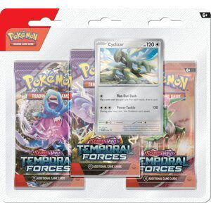 Pokémon TCG: Scarlet & Violet 05 Temporal Forces - 3 Blister Booster