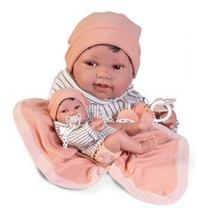 Antonio Juan 50413 PIPO - realistická panenka miminko s celovinylovým tělem - 42 cm