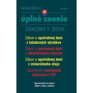 Aktualizácia I/1 2024 Daňové a účtovné zákony