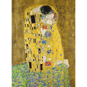 Dřevěné puzzle Art Gustav Klimt Polibek 200 dílků