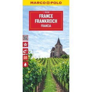 Francie 1:950 000 / cestovní mapa MARCO POLO (ZoomSystem)