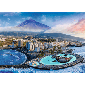 Puzzle Pohled na Tenerife, Španělsko 1000 dílků