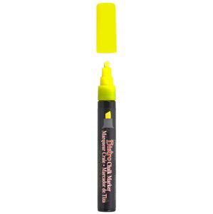 Marvy 483-f5 Křídový popisovač fluo žlutý 2-6 mm