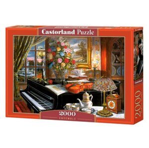 Castorland Puzzle -  Černý klavír 2000 dílkú