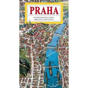 Praha - mapa panoramatická velka/česky - Tomáš Rygl