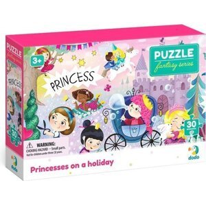 Puzzle Princezny na prázdninách 30 dílků