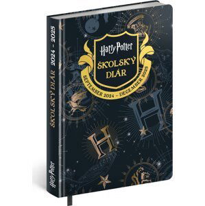 NOTIQUE Školský diár Harry Potter (september 2024 – december 2025), 9,8 x 14,5 cm