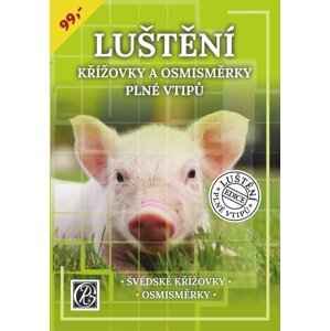 Luštění křížovky a osmisměrky plné vtipů