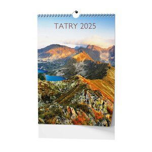Tatry 2025 - nástěnný kalendář