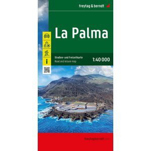 La Palma 1:40 000 / mapa ulic a volného času