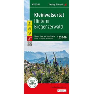 Kleinwalsertal 1:35 000 / turistická, cyklistická a rekreační mapa