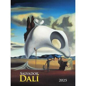 Kalendář 2025 Salvador Dalí, nástěnný, 42 x 56 cm