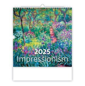 Impressionism 2025 - nástěnný kalendář