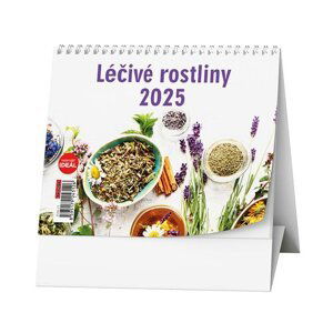 Léčivé rostliny 2025 - stolní kalendář