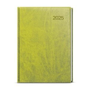 Týdenní diář 2025 Oskar Vivella A5 zelená
