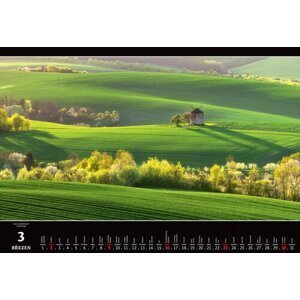 Panorama Česká republika 2025 - nástěnný kalendář