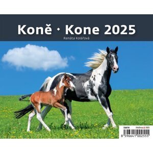 Koně 2025 - stolní kalendář