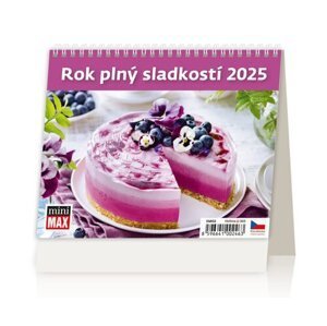 Rok plný sladkostí 2025 - stolní kalendář