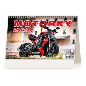 Motorky 2025 - stolní kalendář