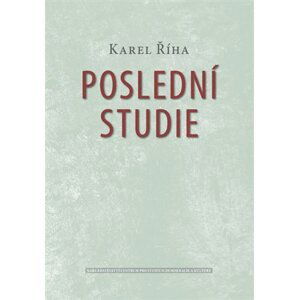 Poslední studie - Karel Říha