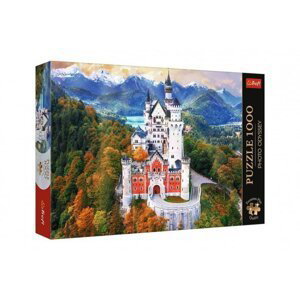 Puzzle Premium Plus - Photo Odyssey:Zámek Neuschwanstein,Německo 1000 dílků 68,3x48cm v krab 40x27cm