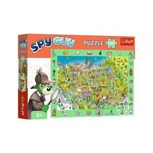 Puzzle Spy Guy - Polsko 18,9x13,4cm 100 dílků v krabici 33x23x6cm