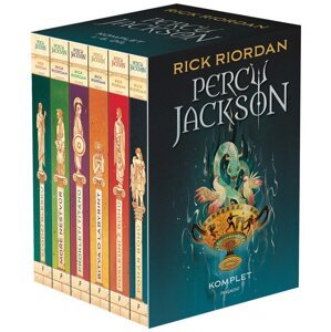 PERCY JACKSON - komplet - box - Rick Riordan