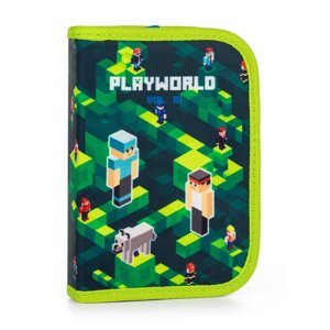 Penál 1 patrový, 2 chlopně, prázdný - Playworld Vol. III.