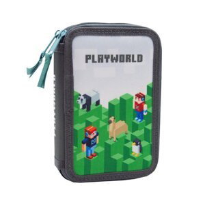 Penál 2 patrový, prázdný - Playworld