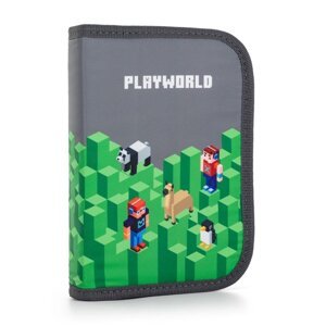 Penál 1 patrový, 2 chlopně, prázdný - Playworld