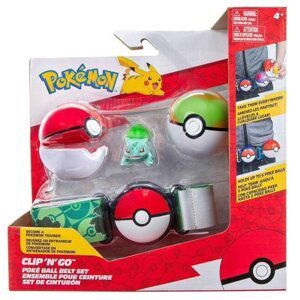 Pokémon Clip ´n´ Go Poké Ball Belt Set - mix motivů