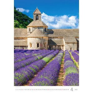 Provence 2025 - nástěnný kalendář