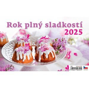 Rok plný sladkostí 2025 - stolní kalendář