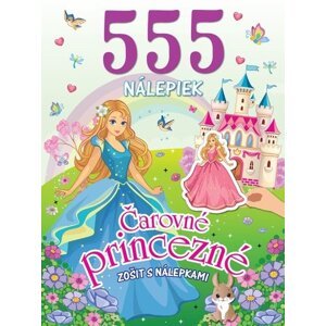 555 nálepiek Čarovné princezné