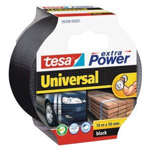 tesa opravná páska Extra Power Universal, 10 m x 50 mm, textilní, silně lepicí, černá