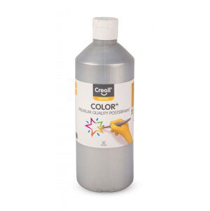 Creall temperová barva CREALLCOLOR, 500 ml, stříbrná
