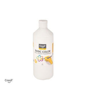 Creall temperová barva, 500 ml, bílá