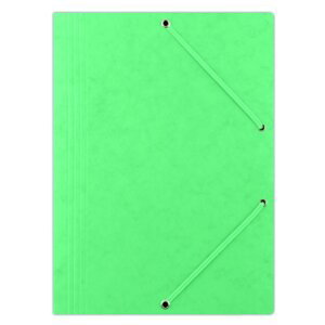 DONAU spisové desky s gumičkou, A4, prešpán 390 g/m², zelené