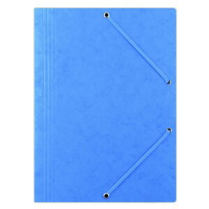 DONAU spisové desky s gumičkou, A4, prešpán 390 g/m², modré