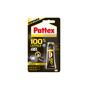 Henkel Pattex - 100% lepidlo, gel, 8 g, transparentní