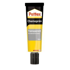 Henkel Pattex Chemoprén - Transparent kontaktní lepidlo, 50 ml