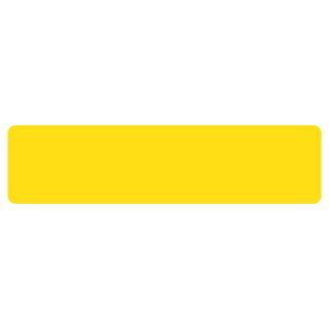 djois podlahové samolepicí značení - pruh, 20 x 5 cm, žlutý, 10 ks