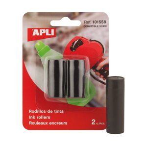 APLI barvicí váleček pro jednořádkové kleště A101418, 21 mm, černý