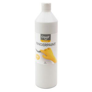 Creall Prstová barva HAPPY INGREDIENTS, 750 ml, bílá