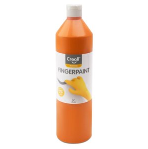 Creall Prstová barva HAPPY INGREDIENTS, 750 ml, oranžová